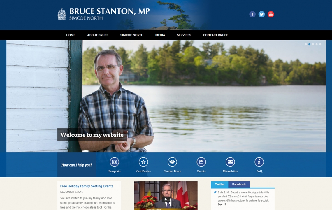 bruce stanton - Website Design