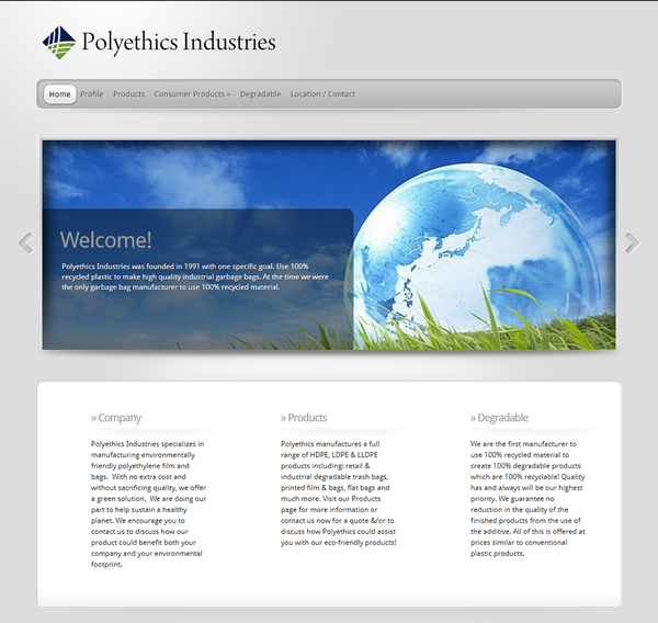 polyethics - Website Design