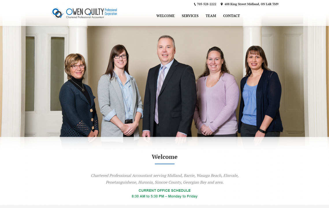 quilty new website - Website Design